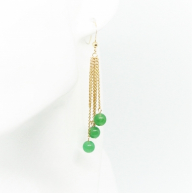 Jades on Gold-Filled