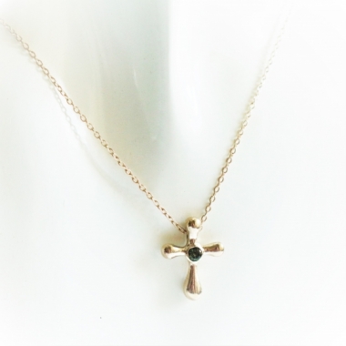 Green tourmaline necklace