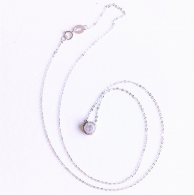 Diamond Bezel necklace
