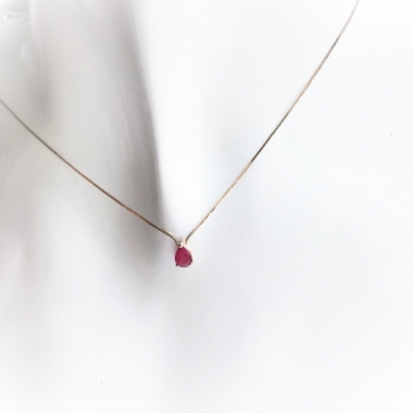 Rubydrop necklace
